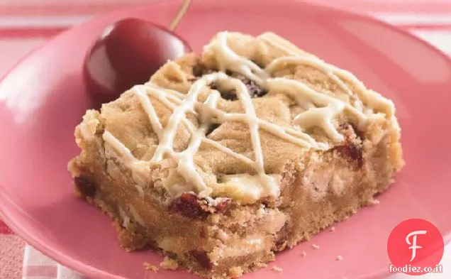 Cioccolato Bianco-Cherry Blondies