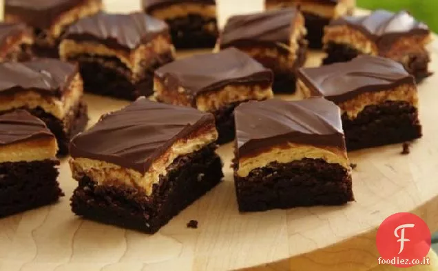 Brownies al tartufo al burro di arachidi