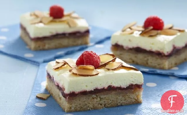 Barrette di Linzer al limone
