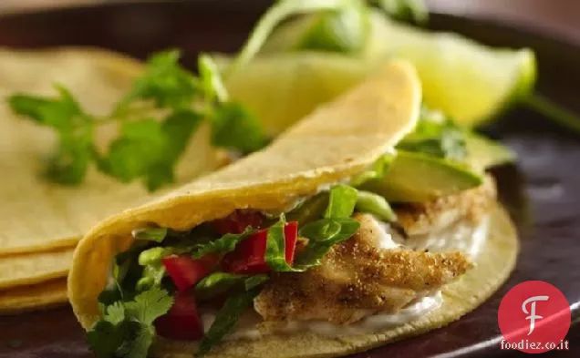 Tacos di pesce alla griglia