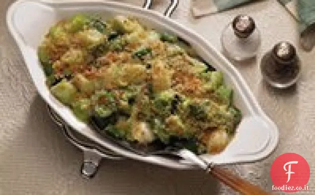 Porri gratinati