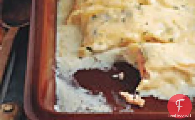 Cannelloni di salmone con salsa di panna al limone