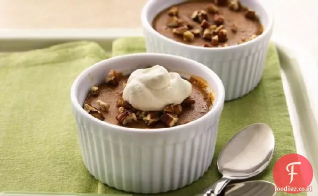 Tazze di budino di patate dolci