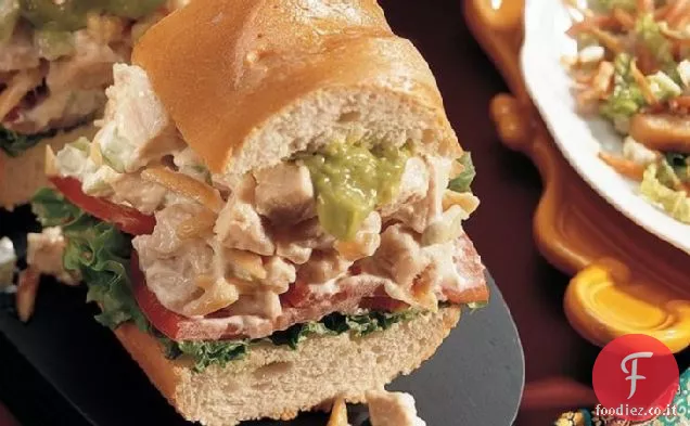 Baguette di pollo e mandorle