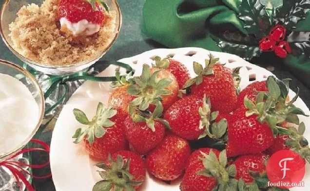 Zucchero di canna Fragole