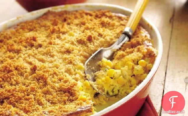 Budino di mais al forno classico