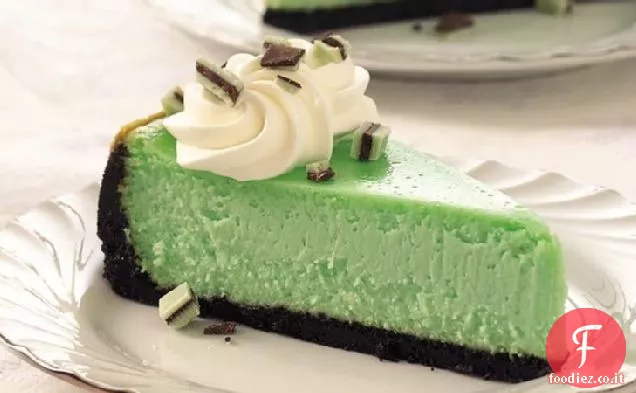 Crème de Menthe Cheesecake