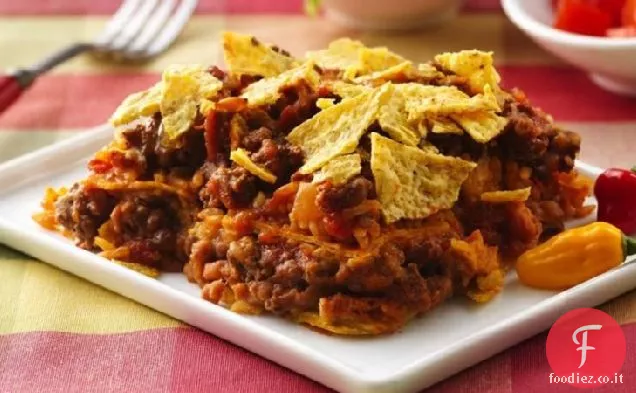 Casseruola messicana a strati