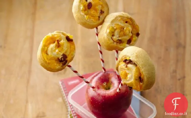 Snack di pancetta e formaggio Corny Pinwheel