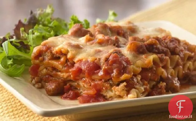 Lasagna di salsiccia italiana
