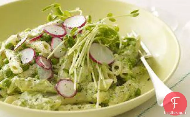 Penne Con Piselli E Ricotta