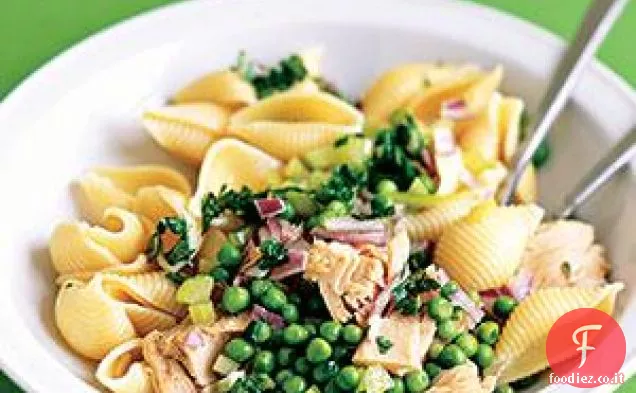 Insalata di piselli e tonno