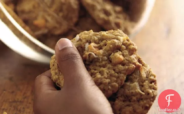 Biscotti al burro-Pecan-Farina d'avena