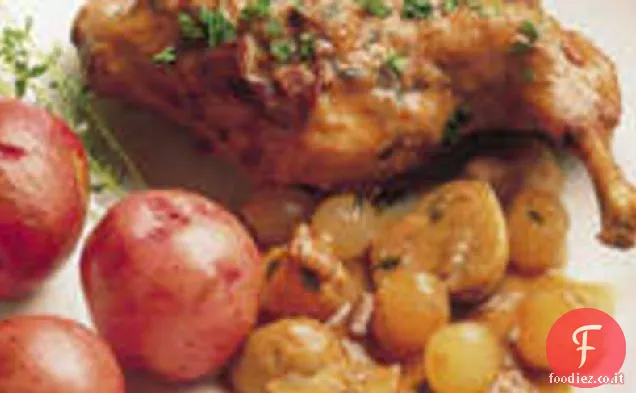 Coniglio stufato in Stout