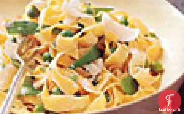 Due piselli in una pasta