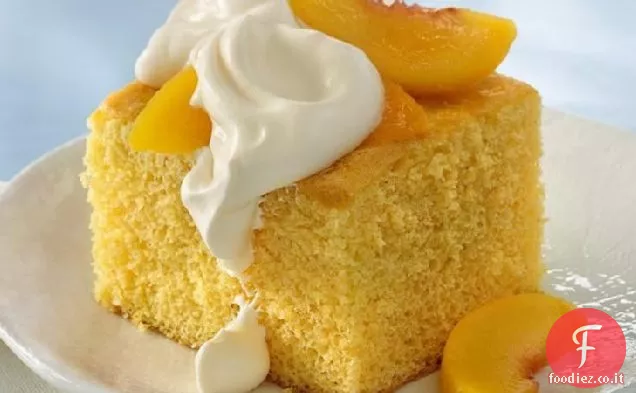 Torta alla crema di Pesche