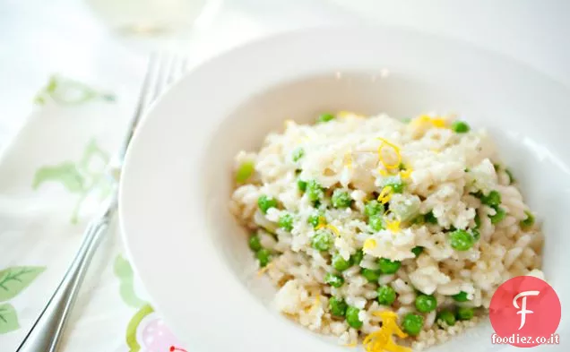 Risotto ai piselli e Limone