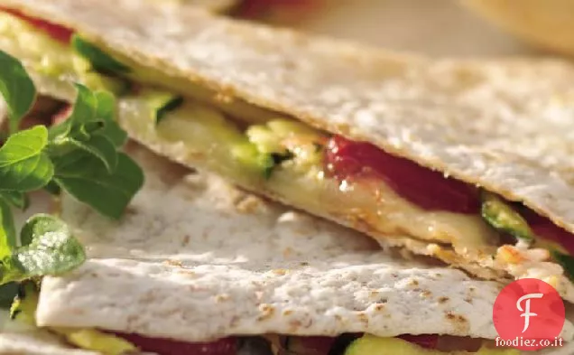 Formaggio Veggie Quesadillas