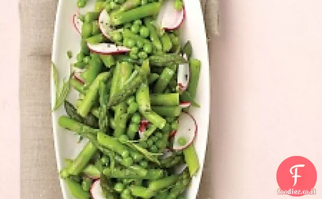 Asparagi, Piselli e Ravanelli con Dragoncello fresco