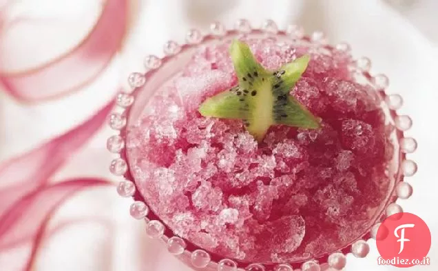 Cranberry-Tisana Granita