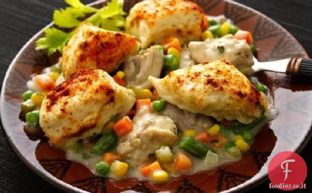 Gnocchi di pollo con verdure