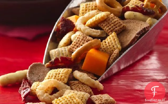 Cheesesteak Chex Mix