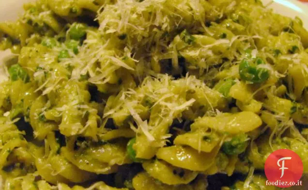Pesto, Piselli e insalata di pasta
