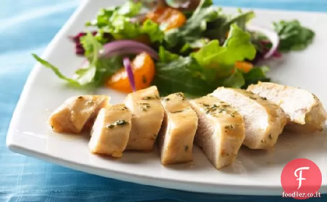 Petti di pollo glassati al miele