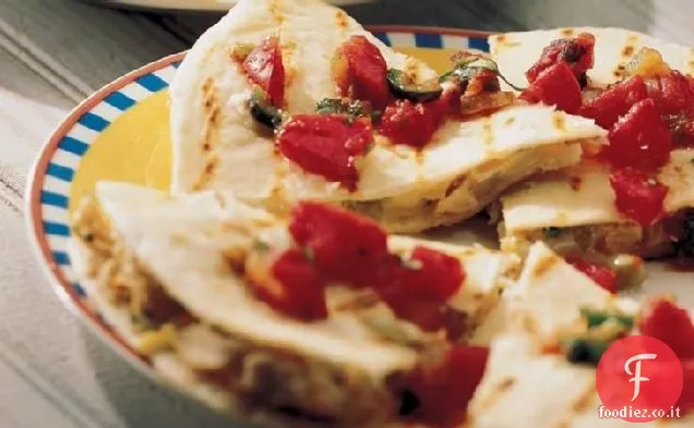 Quesadillas di pollo classico