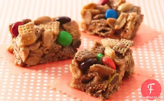 Barrette Chex ® senza glutine di arachidi e cioccolato
