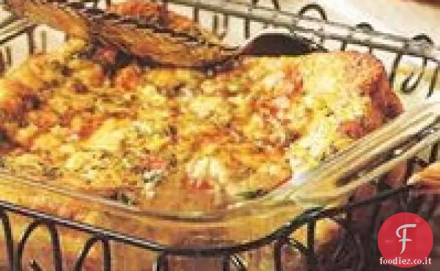 Senza glutine granchio Scramble Casseruola