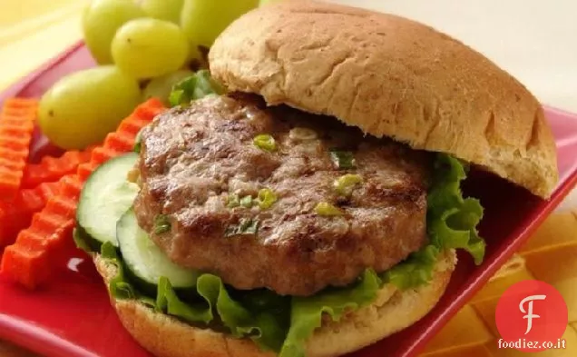 Hamburger di tacchino asiatico