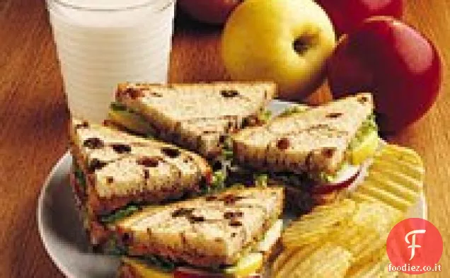 Panini alla mela Peanutty