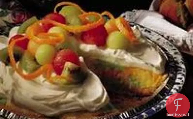 Torta di sorbetto arcobaleno