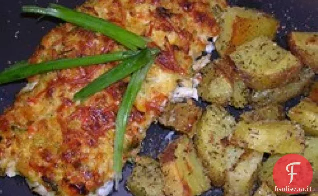 Cernia in crosta di granchio