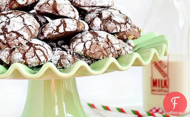 Biscotti al cioccolato alla menta