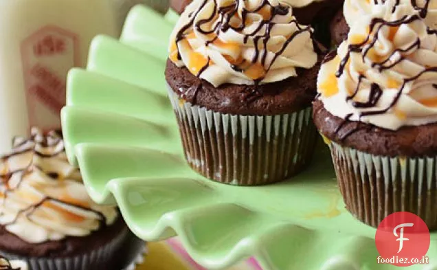 Bailey cioccolato & Caramello crema irlandese Cupcakes