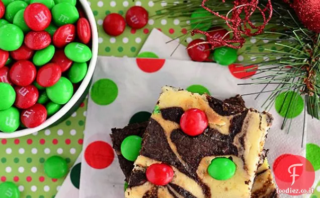 Brownies di Cheesecake marmorizzati