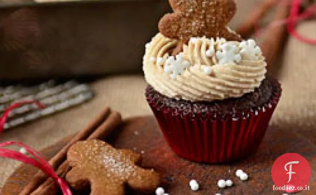 Cupcakes di pan di zenzero