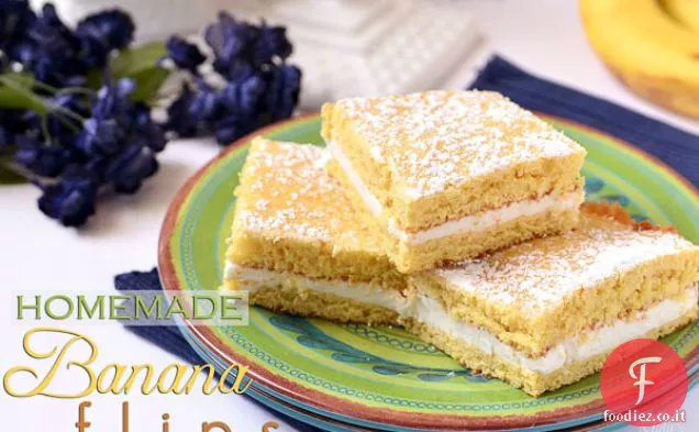 Banana fatta in casa lancia