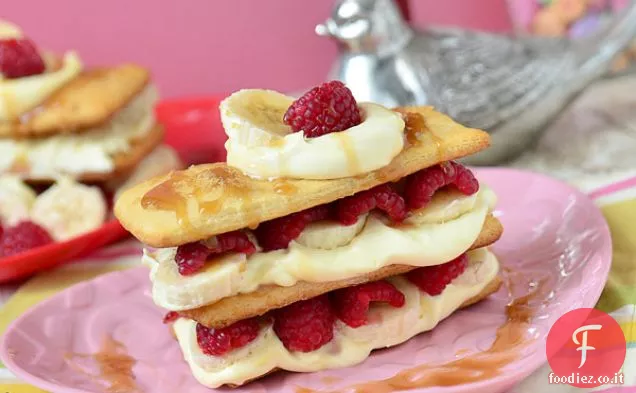 Caramello Lampone Banana Napoleone