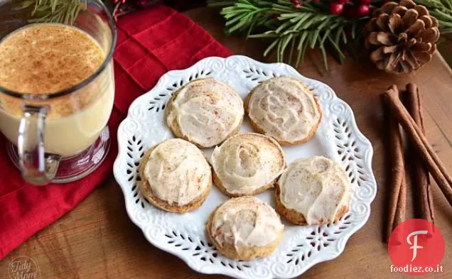 {Spillo} Biscotti zabaione con crema al burro zabaione Glassa