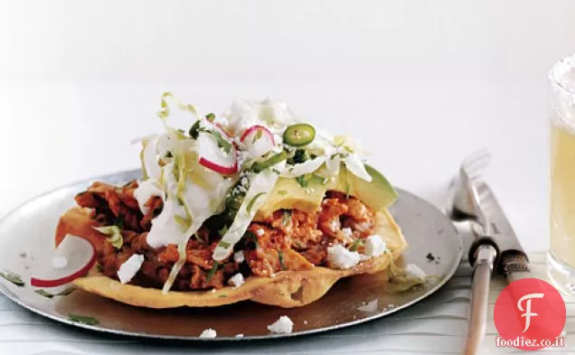 Tostadas di pollo