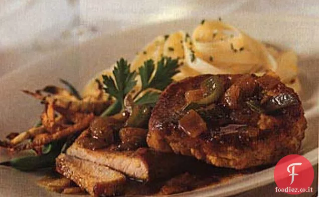 Sidro al curry-Braciole di maiale brasate