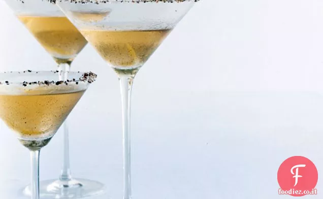 Martini con cravatta nera