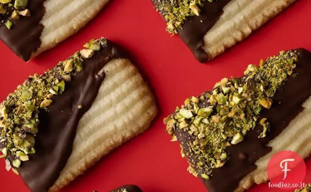 Lavatoi Spritz al cioccolato con pistacchi