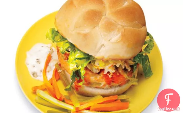 Hamburger di pollo di bufalo