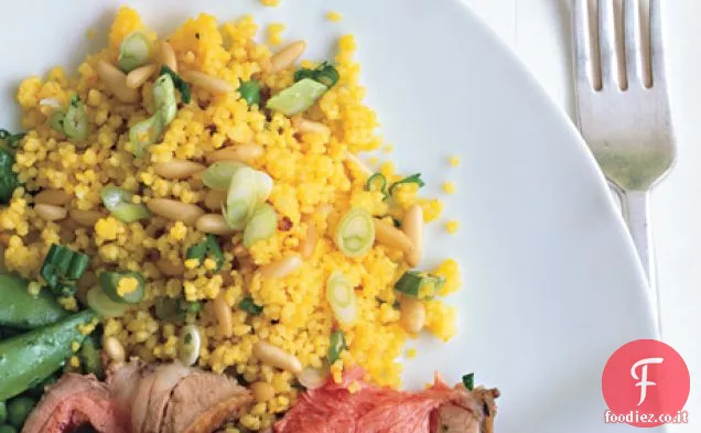 Couscous al profumo di Zafferano con Pinoli