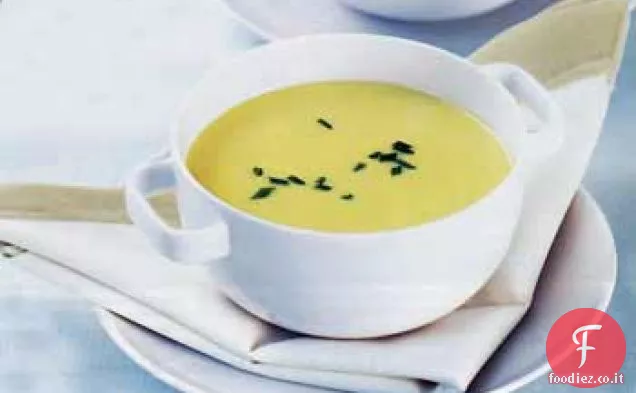 Zuppa di mais fresco