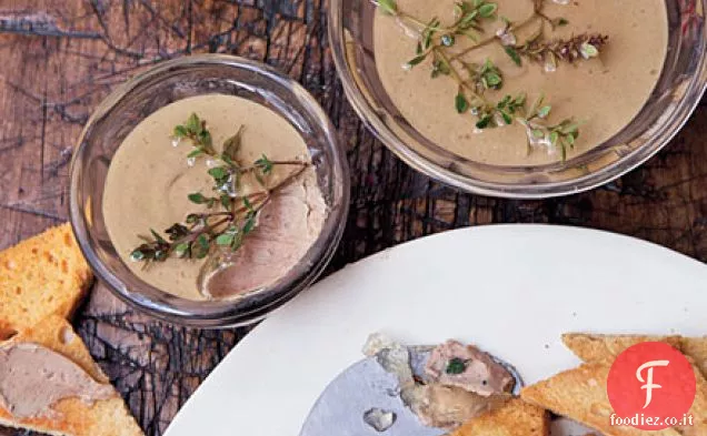 Mousse di Fegato di Pollo con Riesling-Thyme Gelée